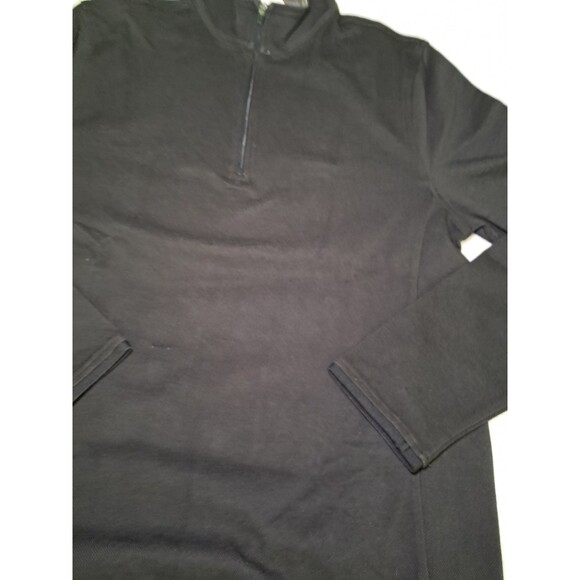 J.Crew Performance Half Zip Pullover COOLMAX Technology Black BW405 Size M NWT - Picture 7 of 12